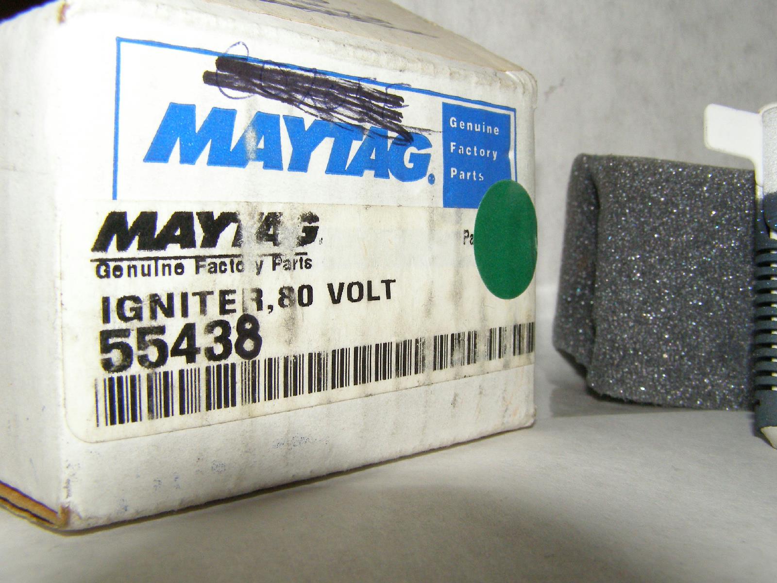 MAYTAG WHIRLPOOL DRYER 55438 DRYER BURNER IGNITER NEW MAYTAG WHIRLPOOL DRYER 55438 DRYER BURNER IGNITER NEW